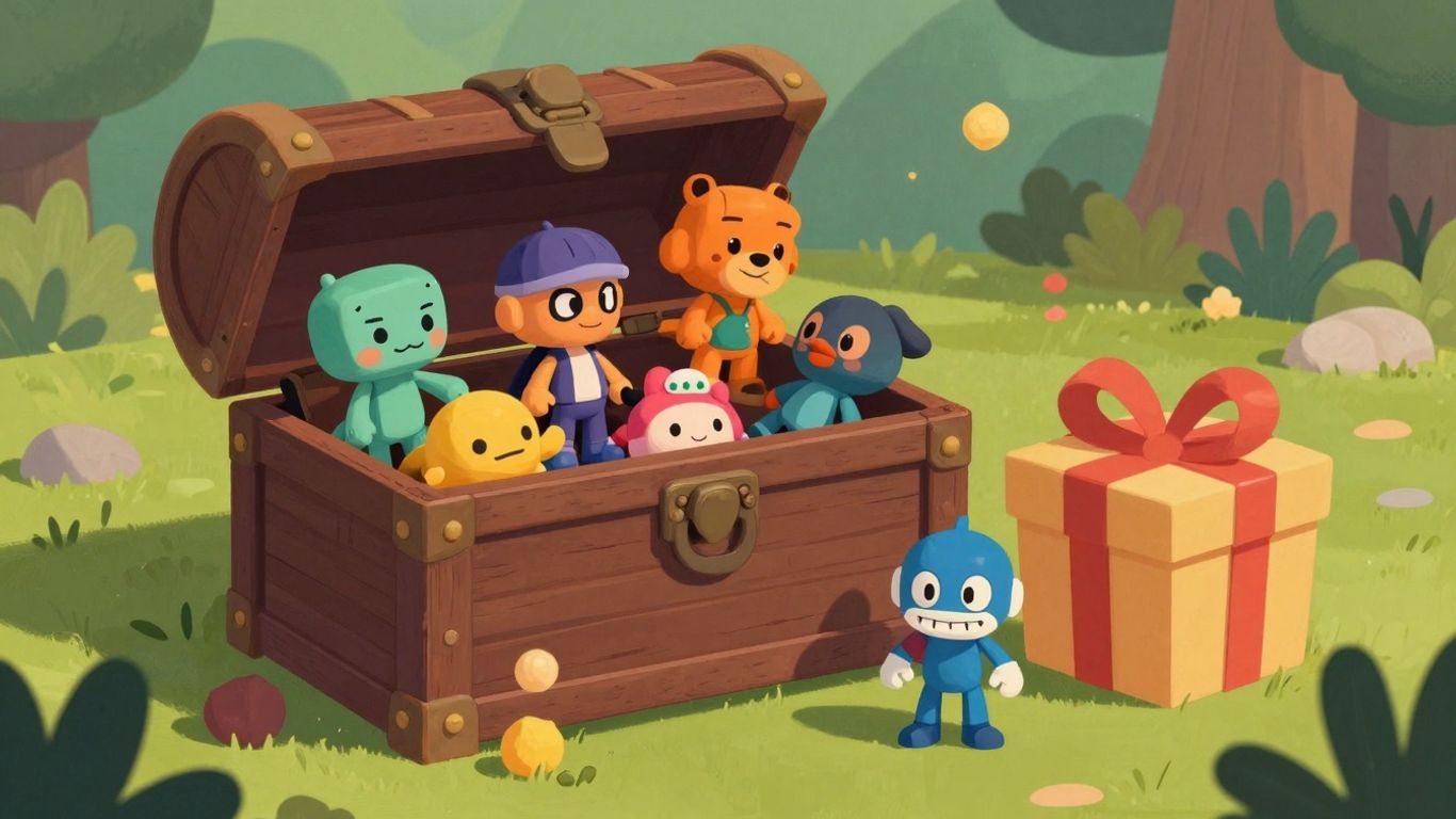 Entertainment Earth collectibles and gift box with savings.