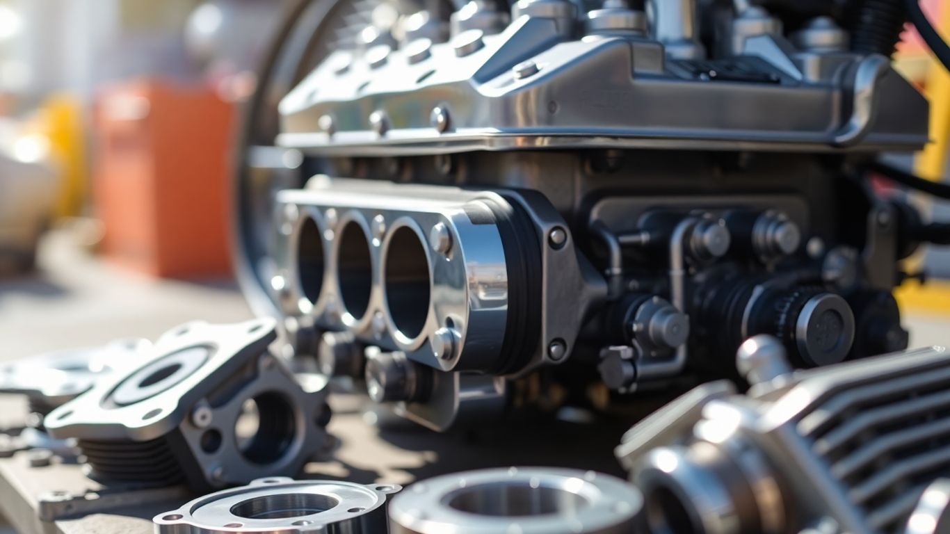 Engine and motor parts for Darwin vehicles.