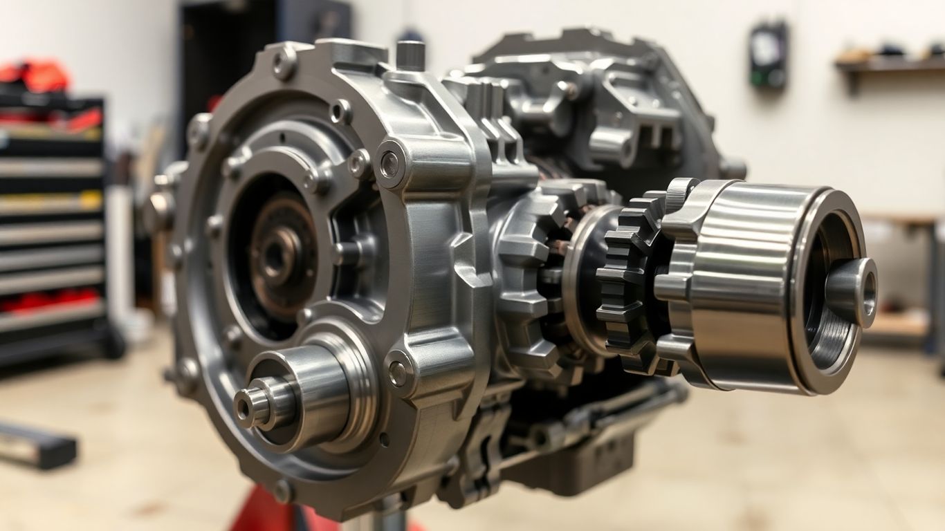 Nissan gearbox and differential assembly