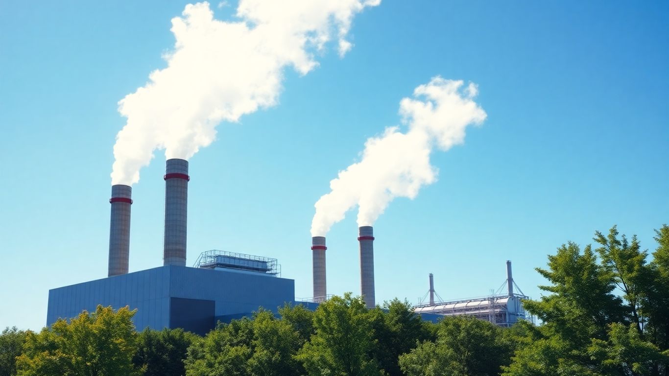Modern waste to energy incinerator plant