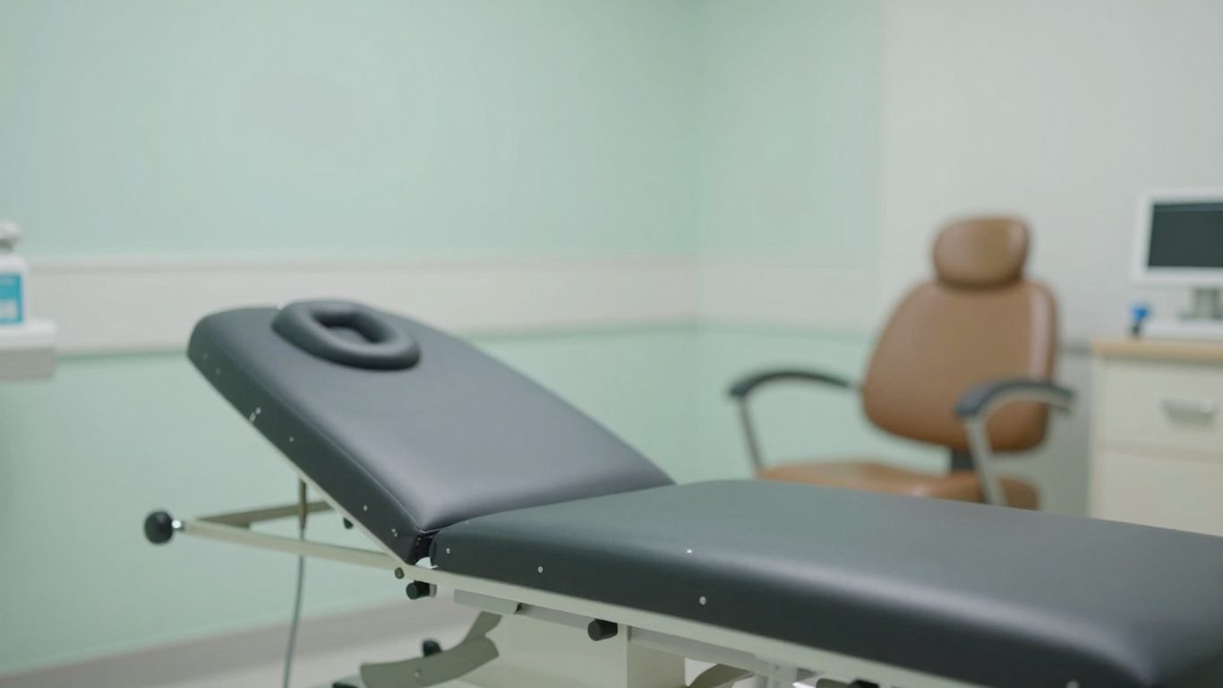 Ketamine clinic treatment room