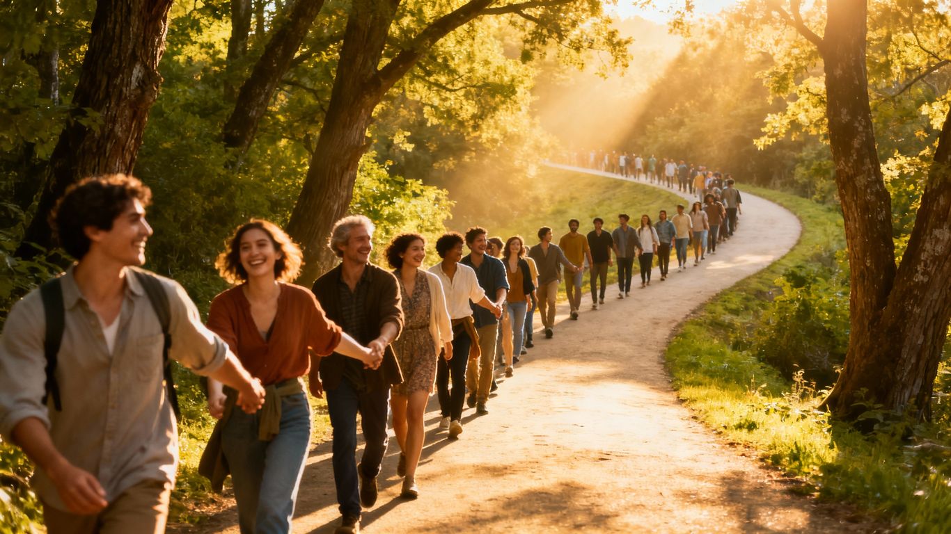 Path from strangers to customers