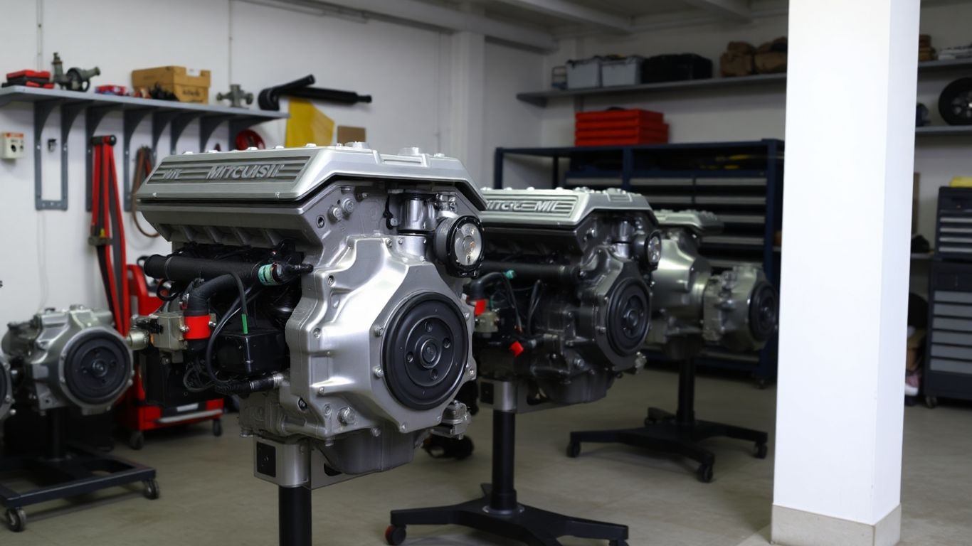Used Mitsubishi engines and gearboxes for sale