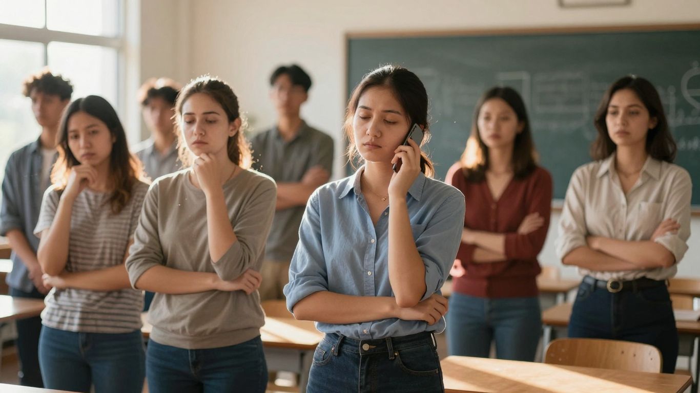 Australian teachers experiencing stress and resilience in classrooms.