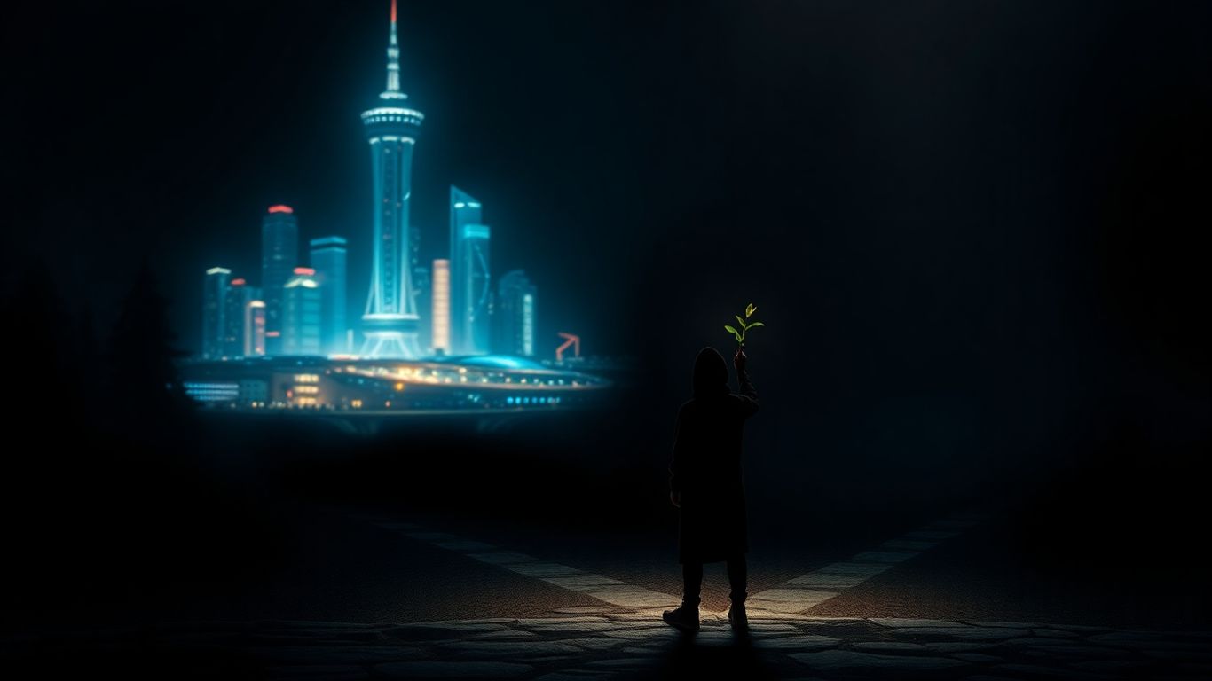 Antreprenor la răscruce, cu o sămânță luminoasă.