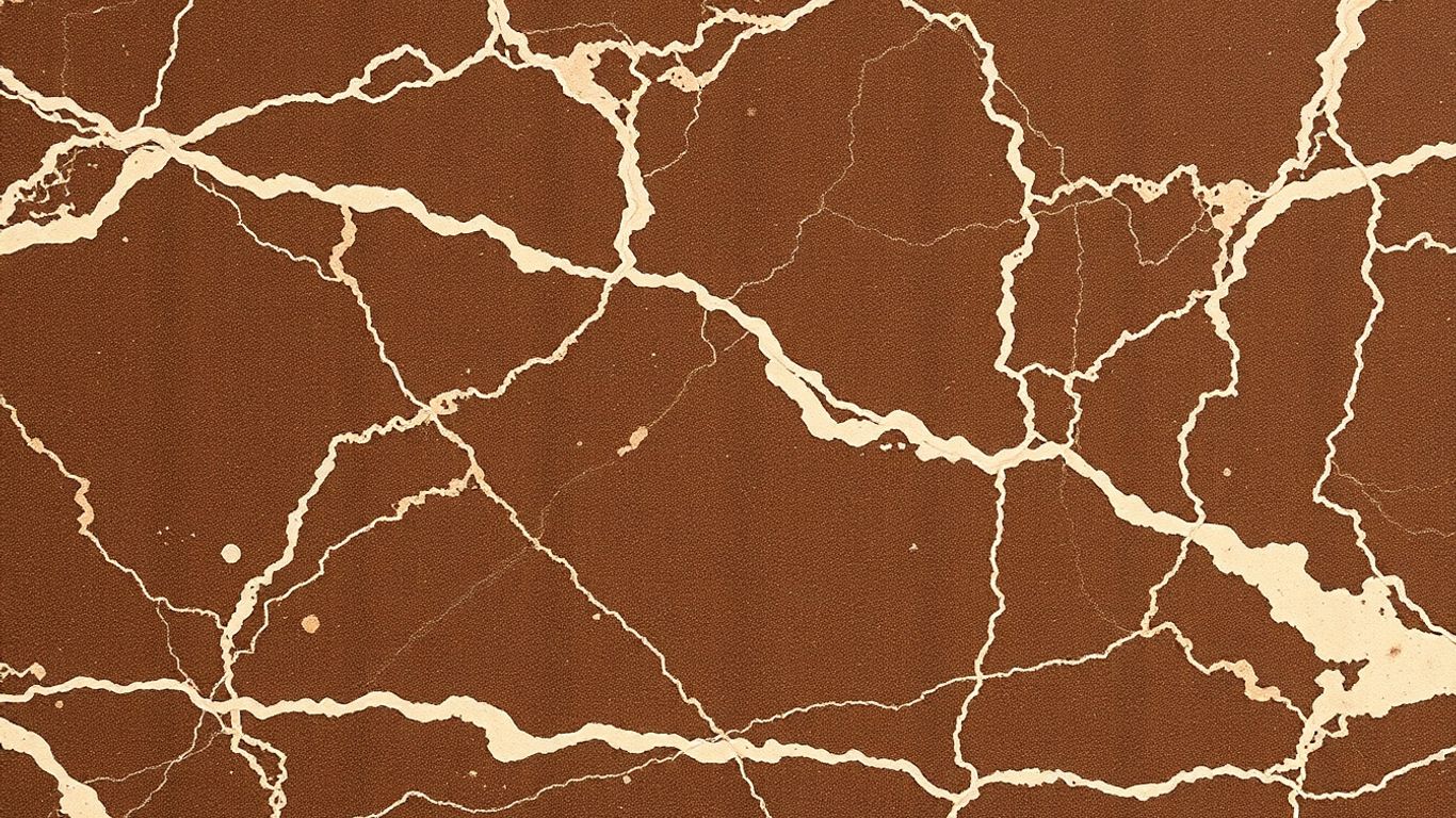 Polished Emperador Dark Marble with rich brown and cream veins.