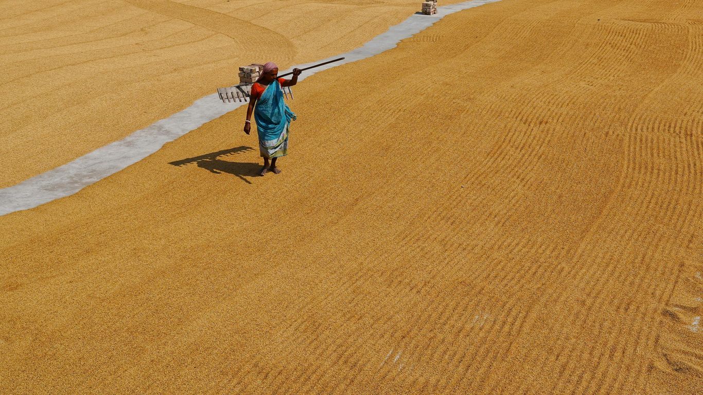 a person walking across a field with a baseball bat