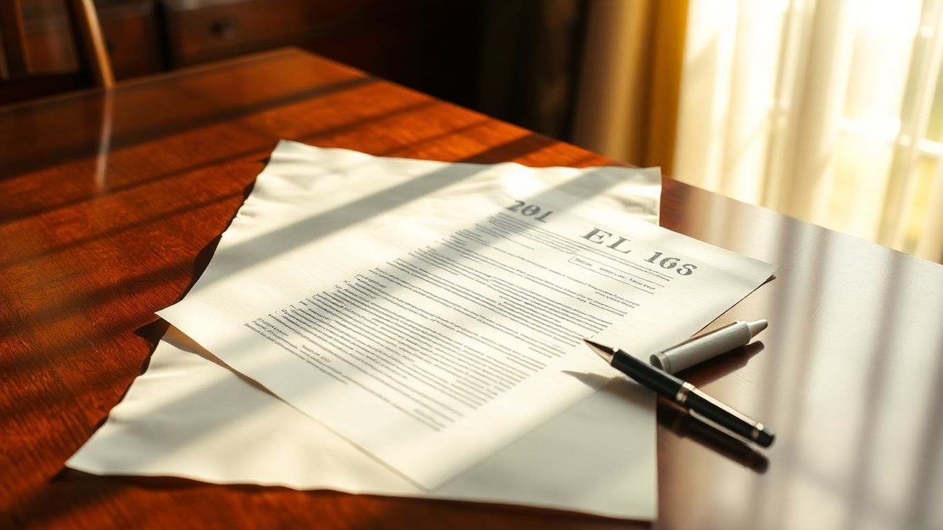 Jamaican Power of Attorney document on a desk.