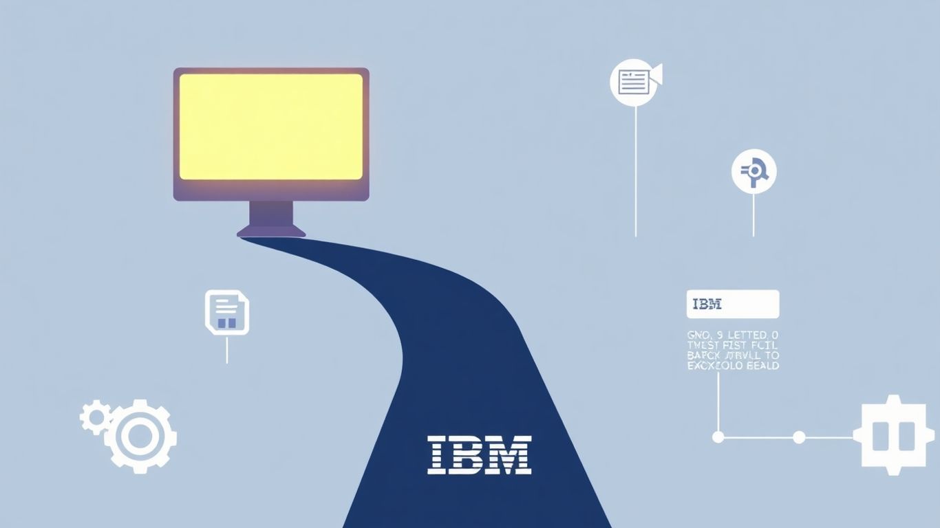 Infographic path to IBM IT Support Professional Certificate