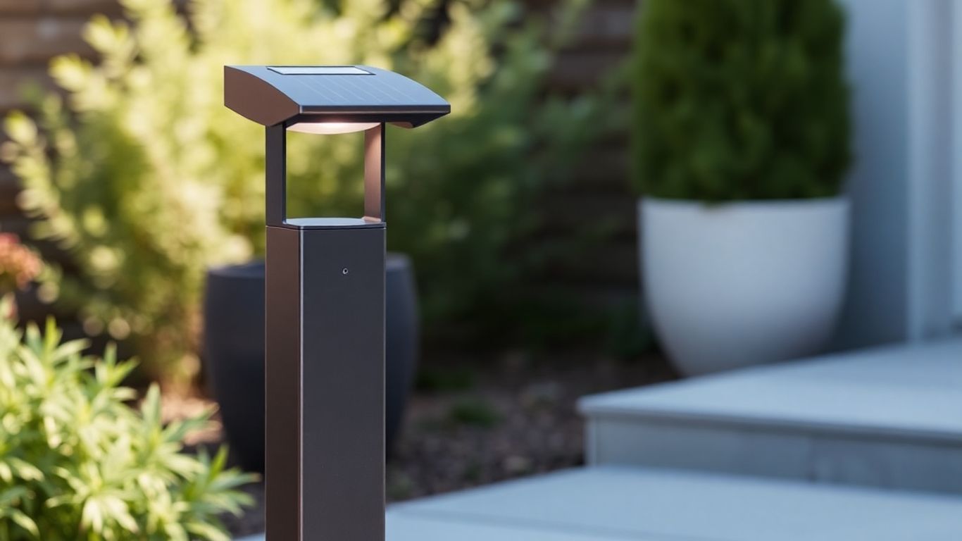 Lampe solaire Orion design moderne