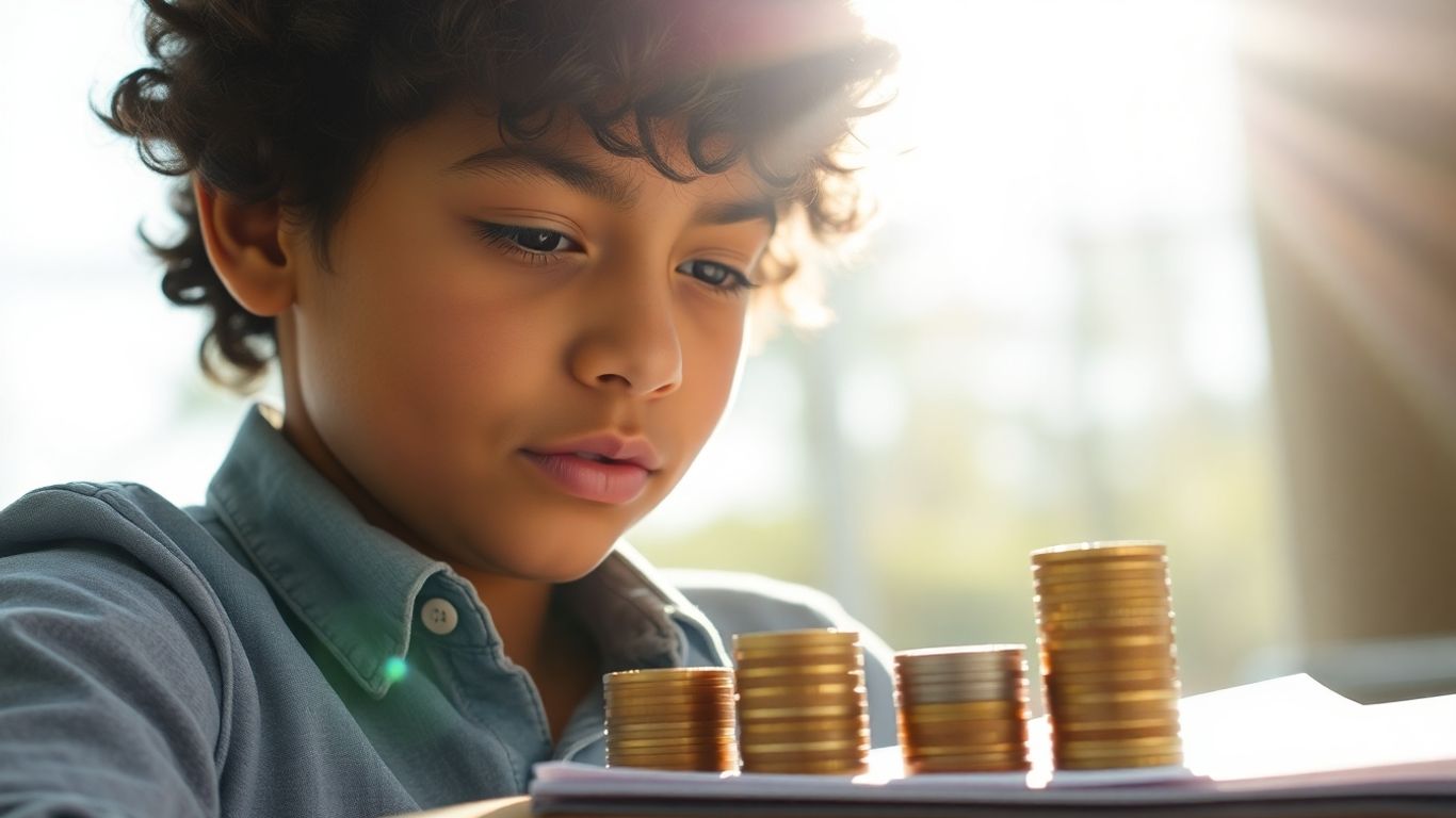 Jovem com dinheiro e documento IRS Jovem 2024