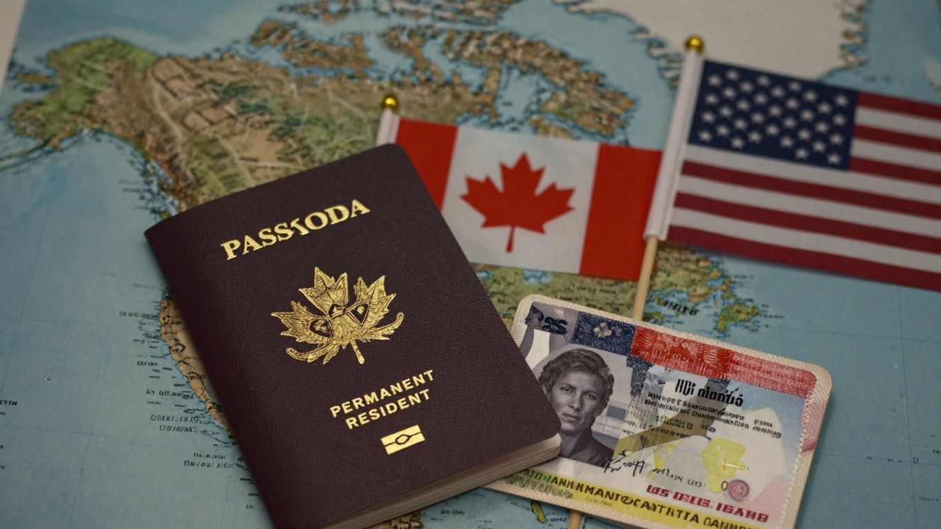 Canadian permanent resident traveling to the US