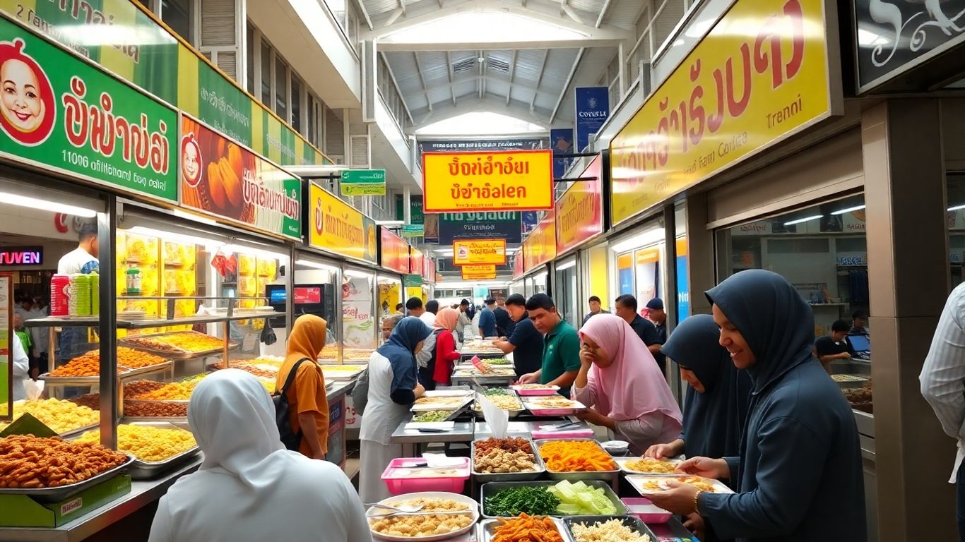 ร้านอาหารฮาลาลยอดนิยมใน MBK Center