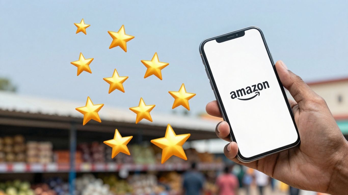 Amazon reviews: fake vs. real stars