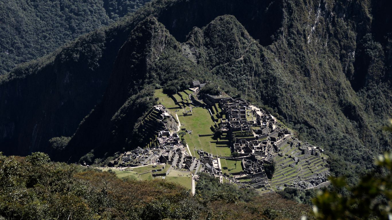 aerial view of city near mountain during daytime