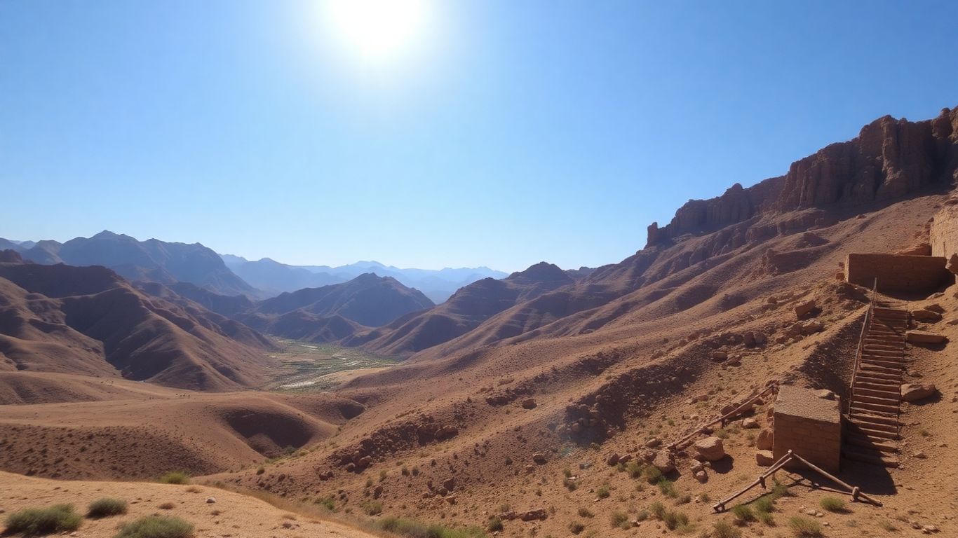 مناظر طبيعية جبلية في تينركوك