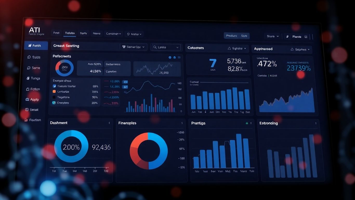 NinjaPipe CRM dashboard with organized customer and financial data.