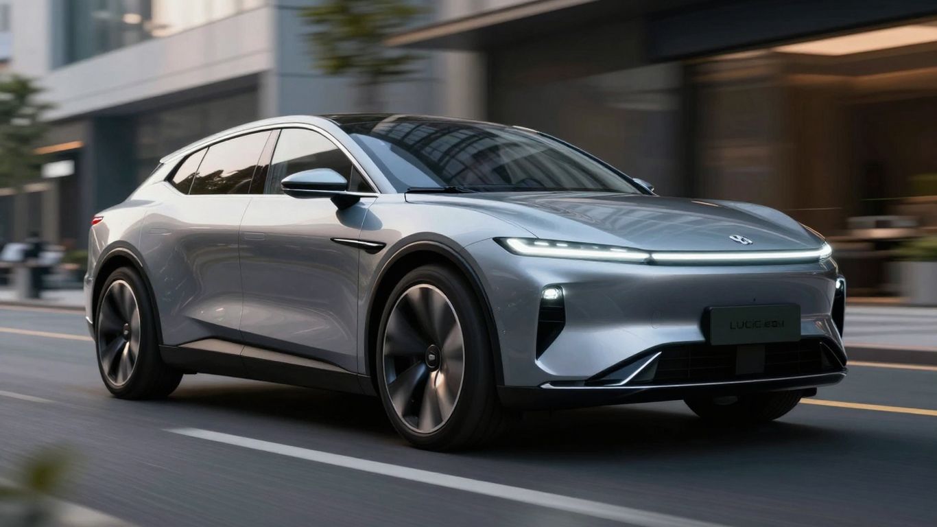 2025 Lucid Gravity luxury SUV exterior