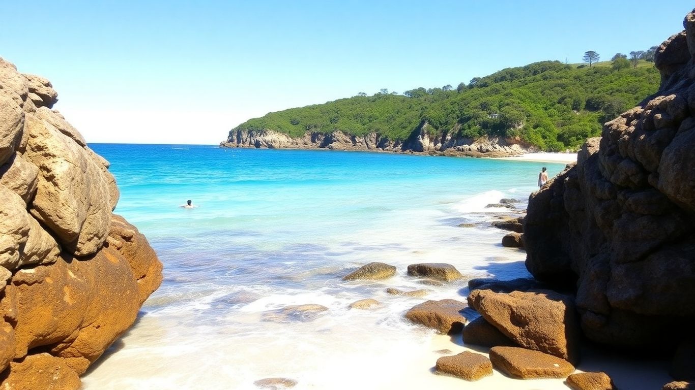 Clovelly Beach Sydney clear turquoise water calm ocean
