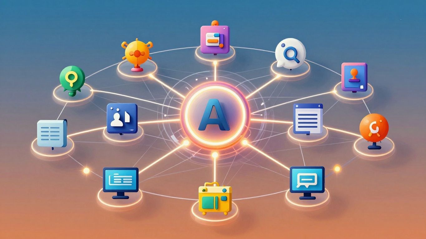 AI tools infographic for business needs