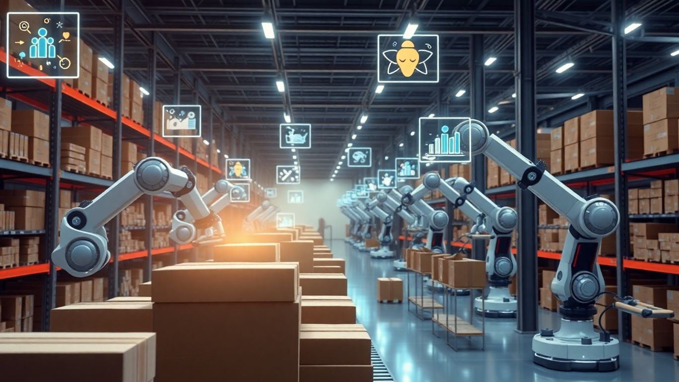 AI automating e-commerce and dropshipping operations.