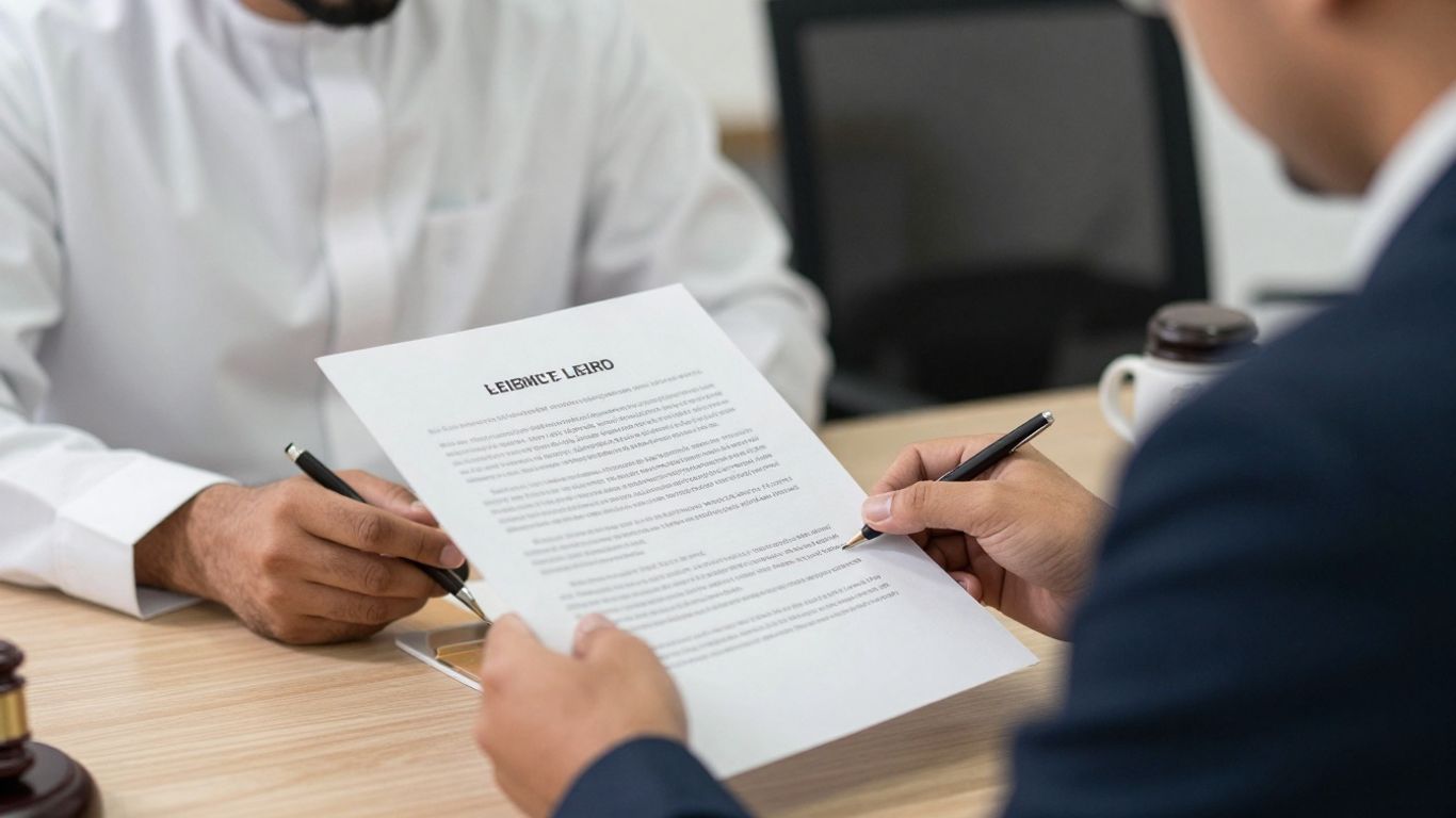 Executor reviewing legal documents with guidance.