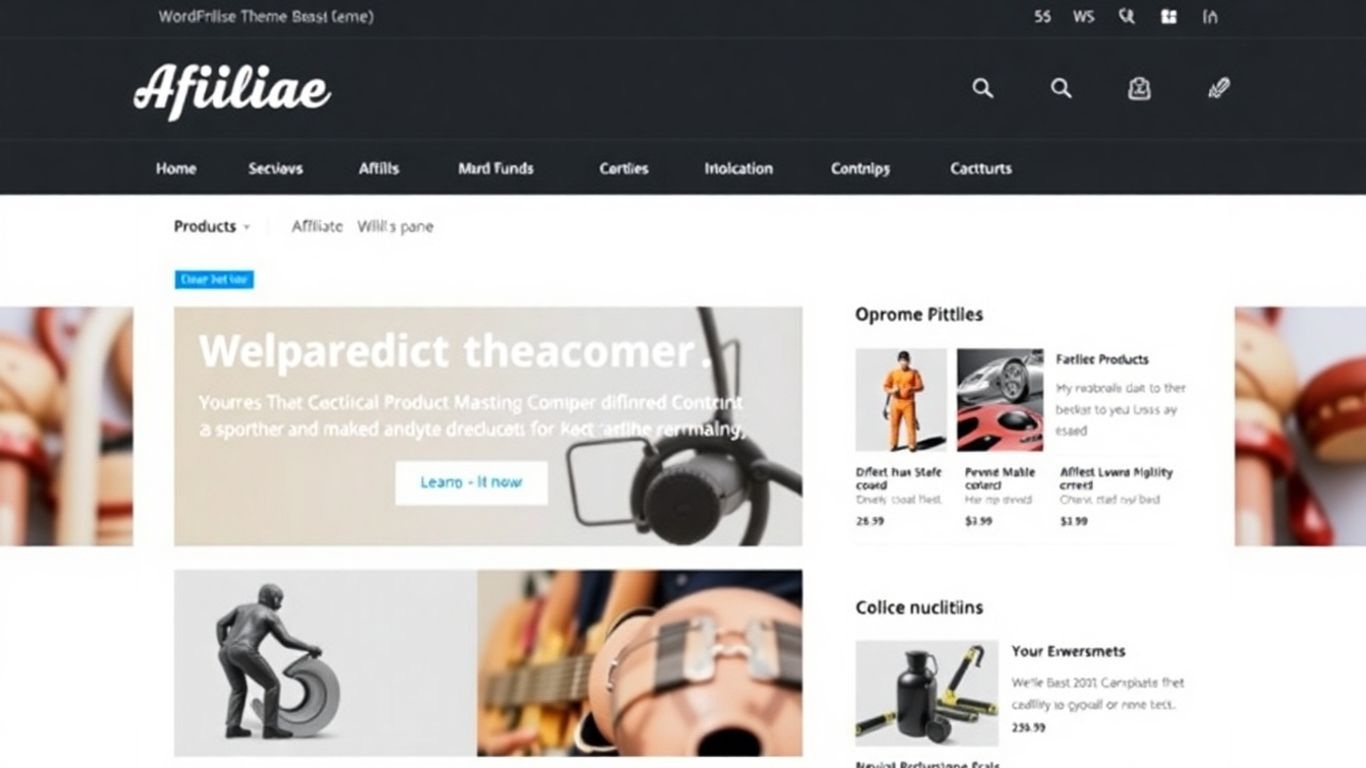 Rehub theme screenshot with product listings and reviews.