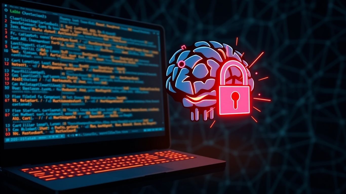 AI malware terminal generating ransomware