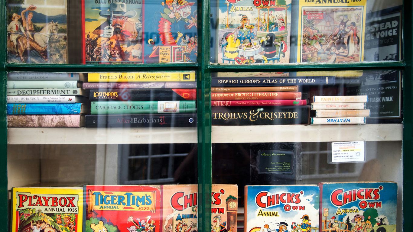 assorted book collection