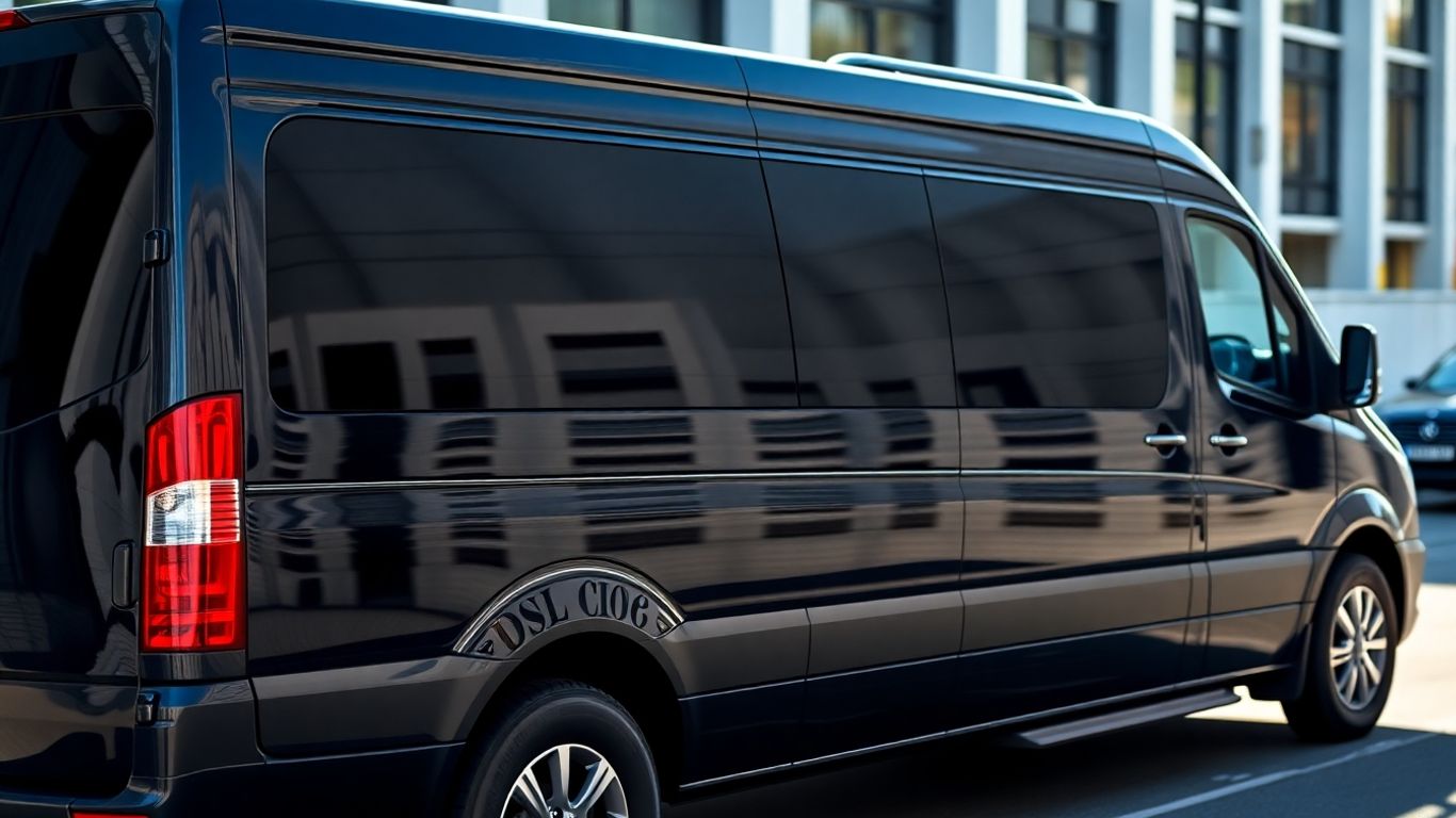 Executive minibus in Slough, travel in style.