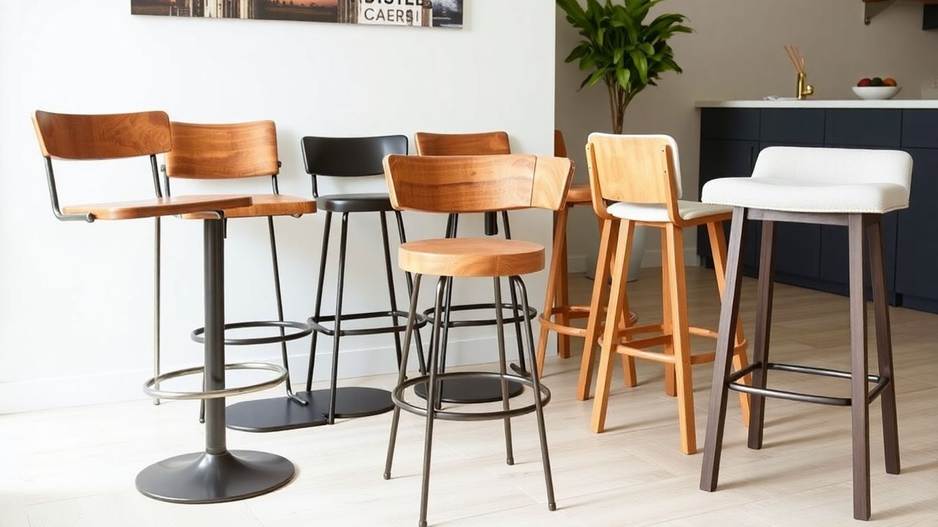 Durable and stylish heavy duty bar stools.