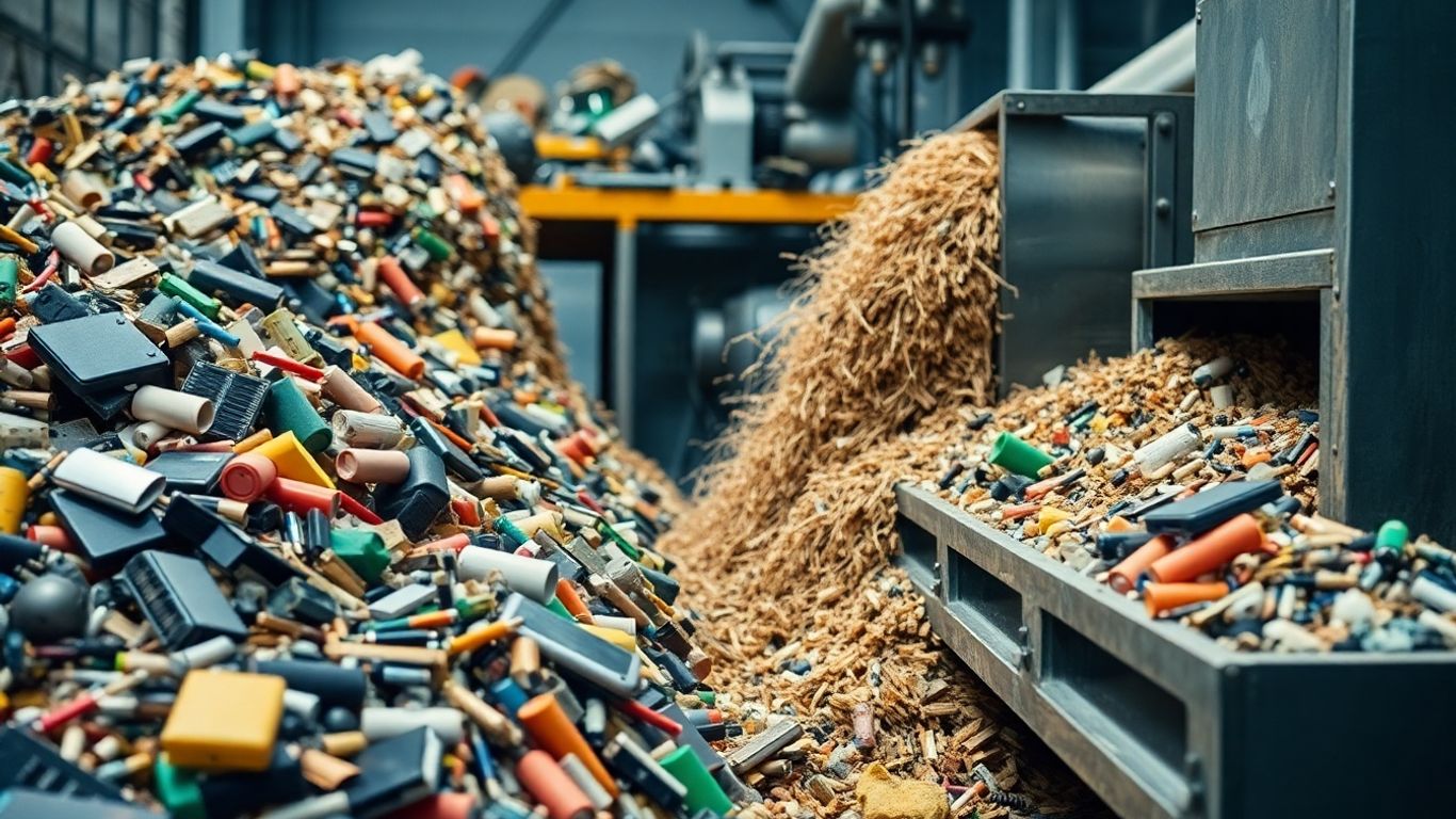 Traseul complex al deșeurilor electronice reciclate.