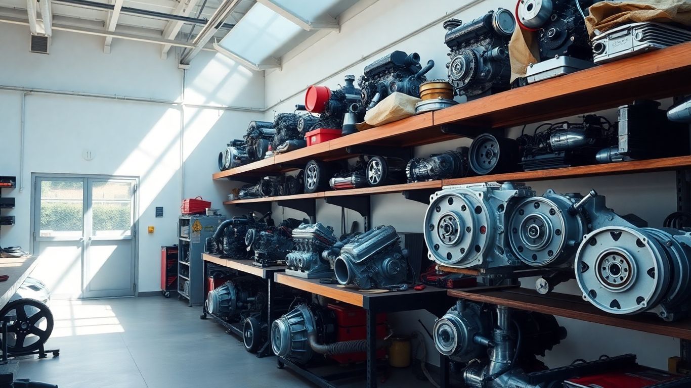 Brisbane engine wreckers and suppliers workshop