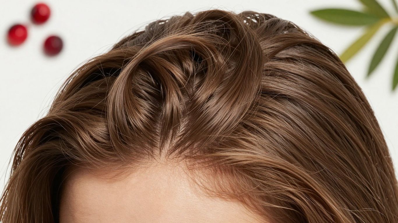 Healthy hair with natural ingredients