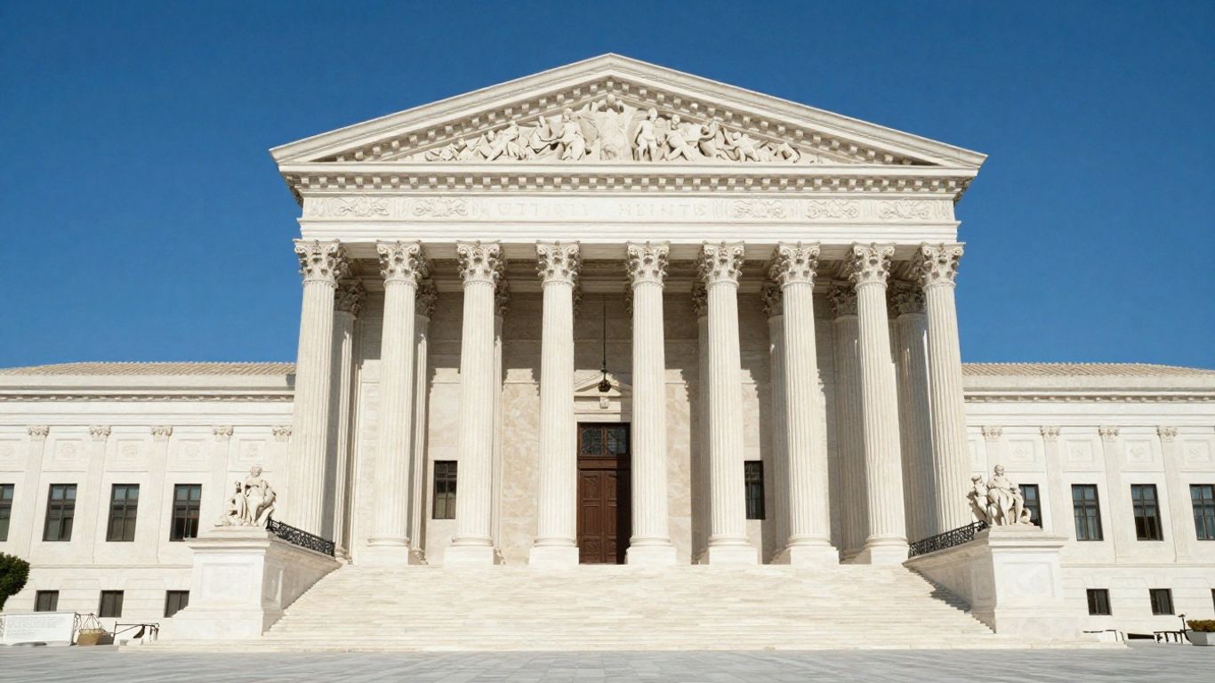 Edificio de la Corte Suprema de los Estados Unidos.