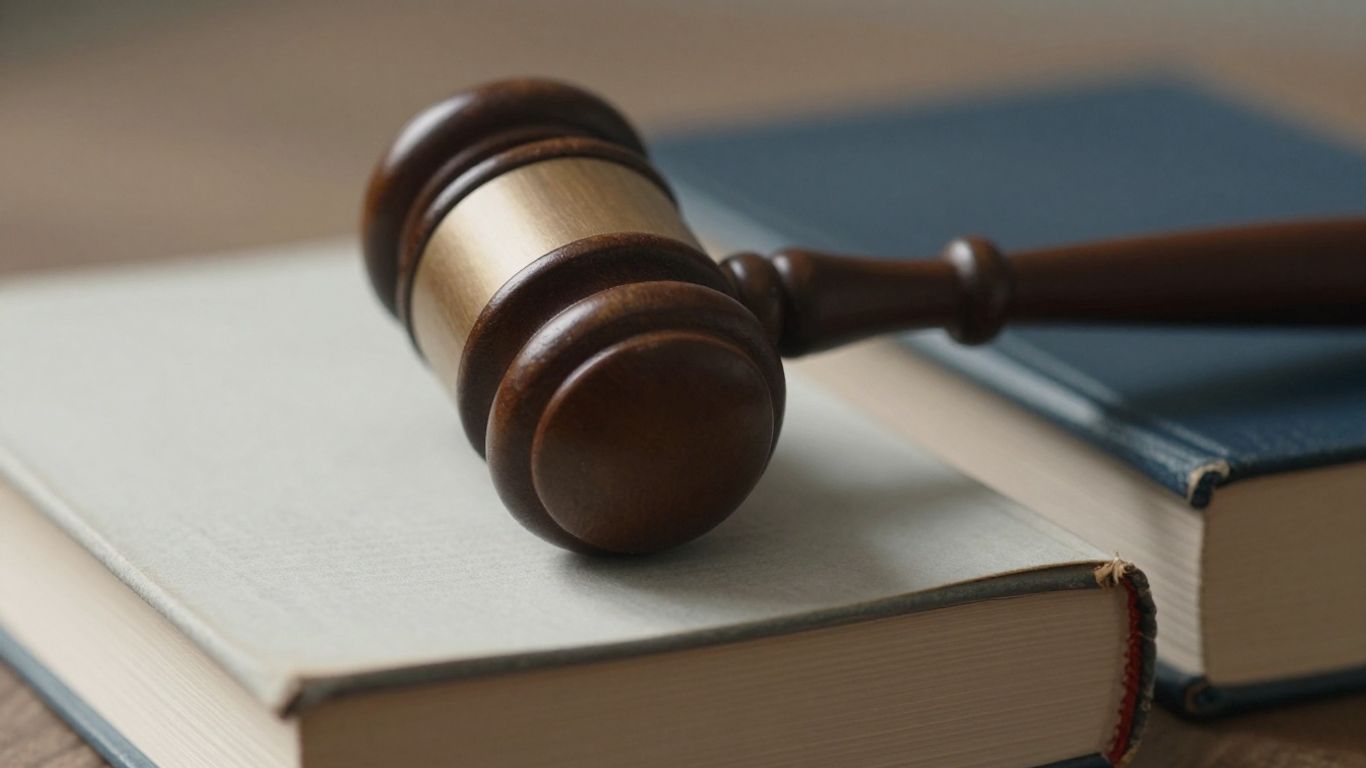 Gavel on legal books