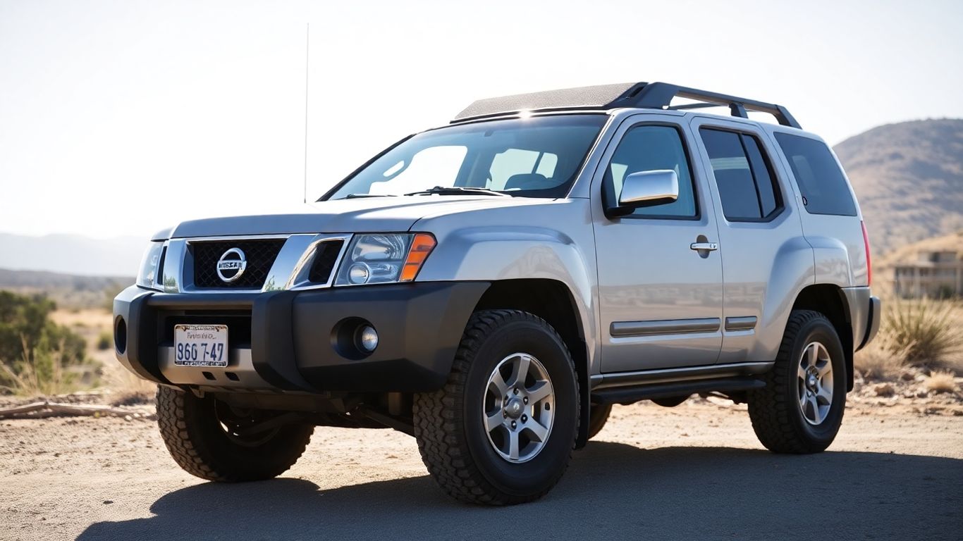 Nissan 4x4 vehicle in Southern California