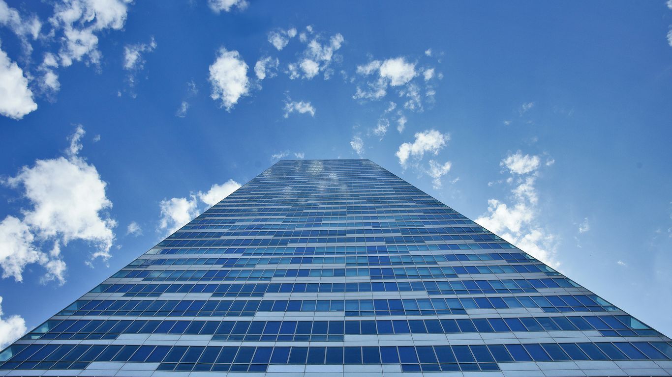 a very tall building with a lot of windows