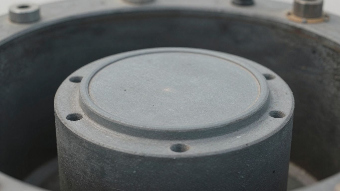 Intact well seal on a wellhead.