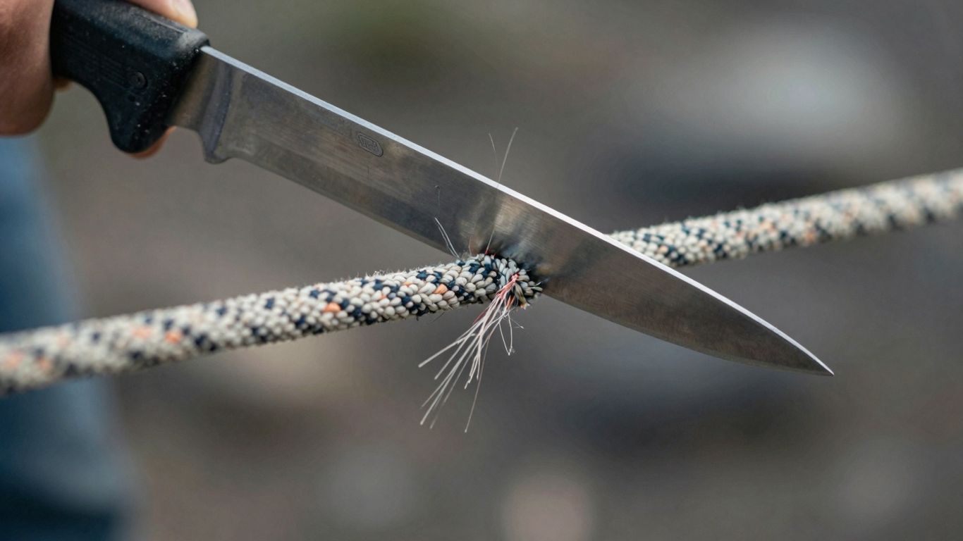 How to Cut Climbing Rope
