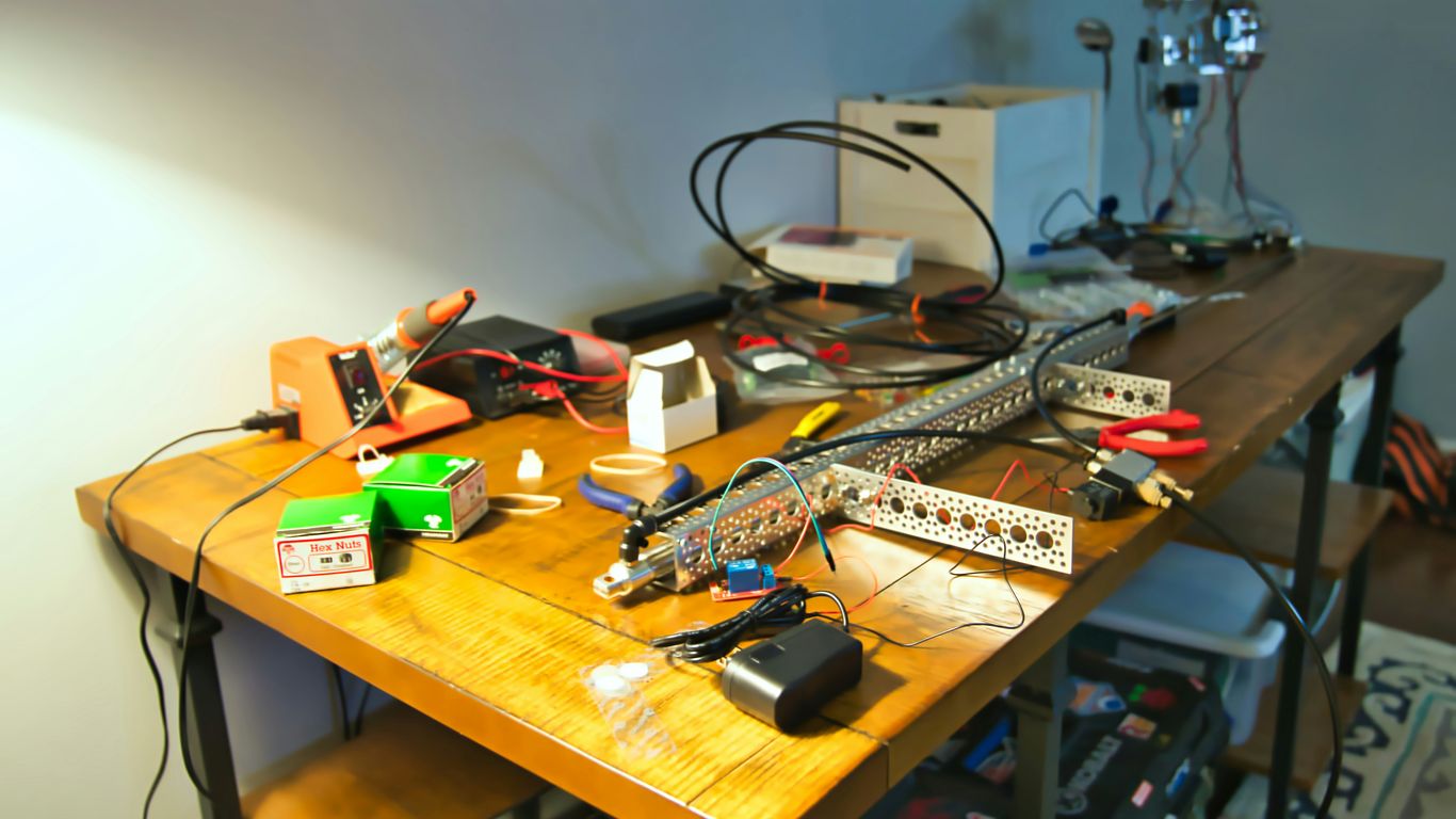 black travel charger