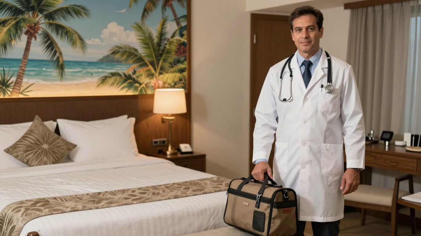 Doctor providing hotel visit in Patong