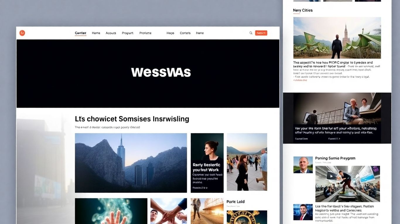 قالب ووردبريس إخباري عربي مع تصميم عصري