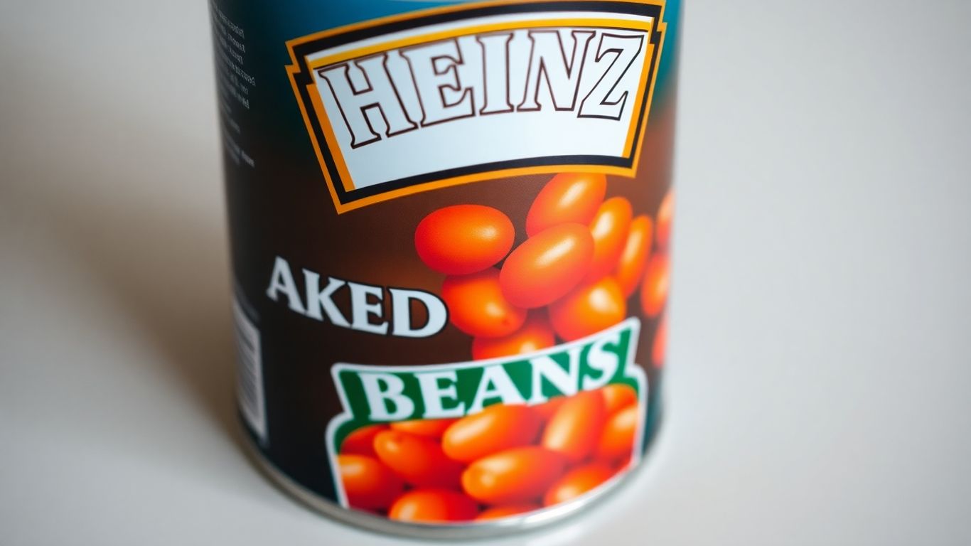 Heinz beans in tomato sauce can