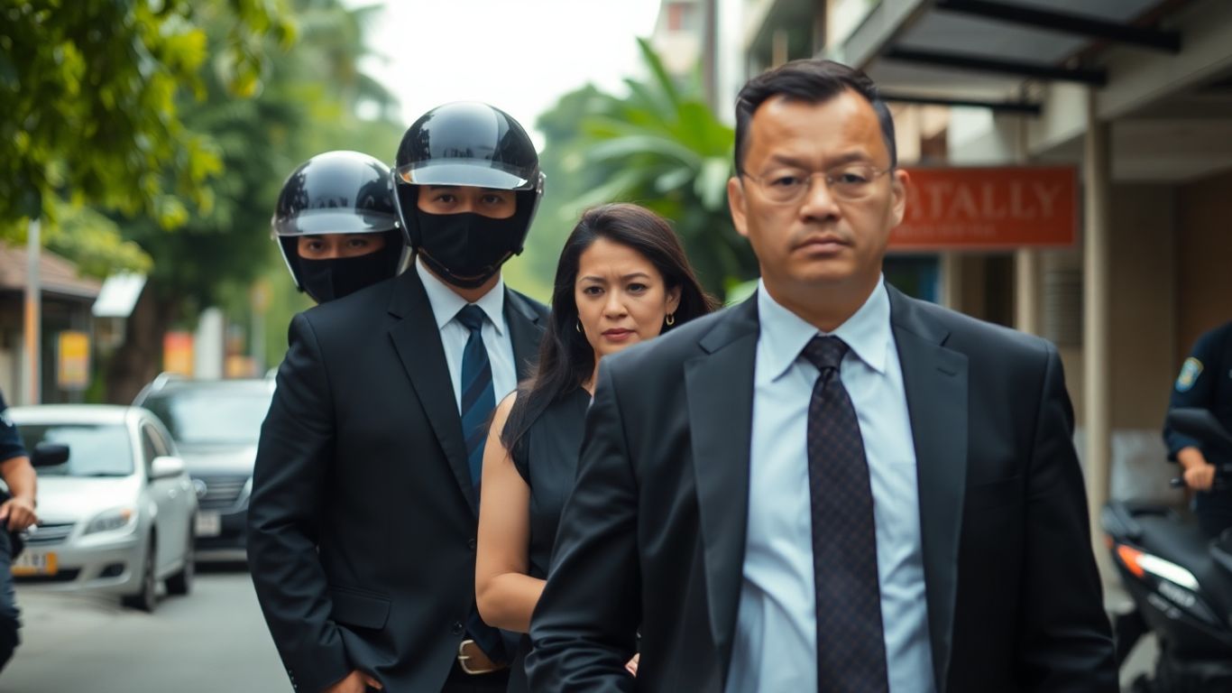 VIP security detail in Bali