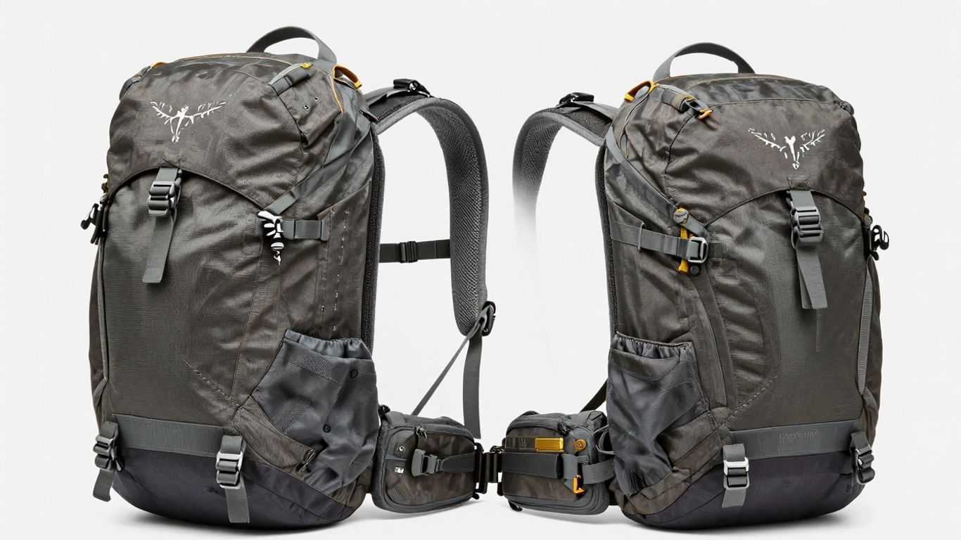 Osprey Aether Plus 85 backpack front view
