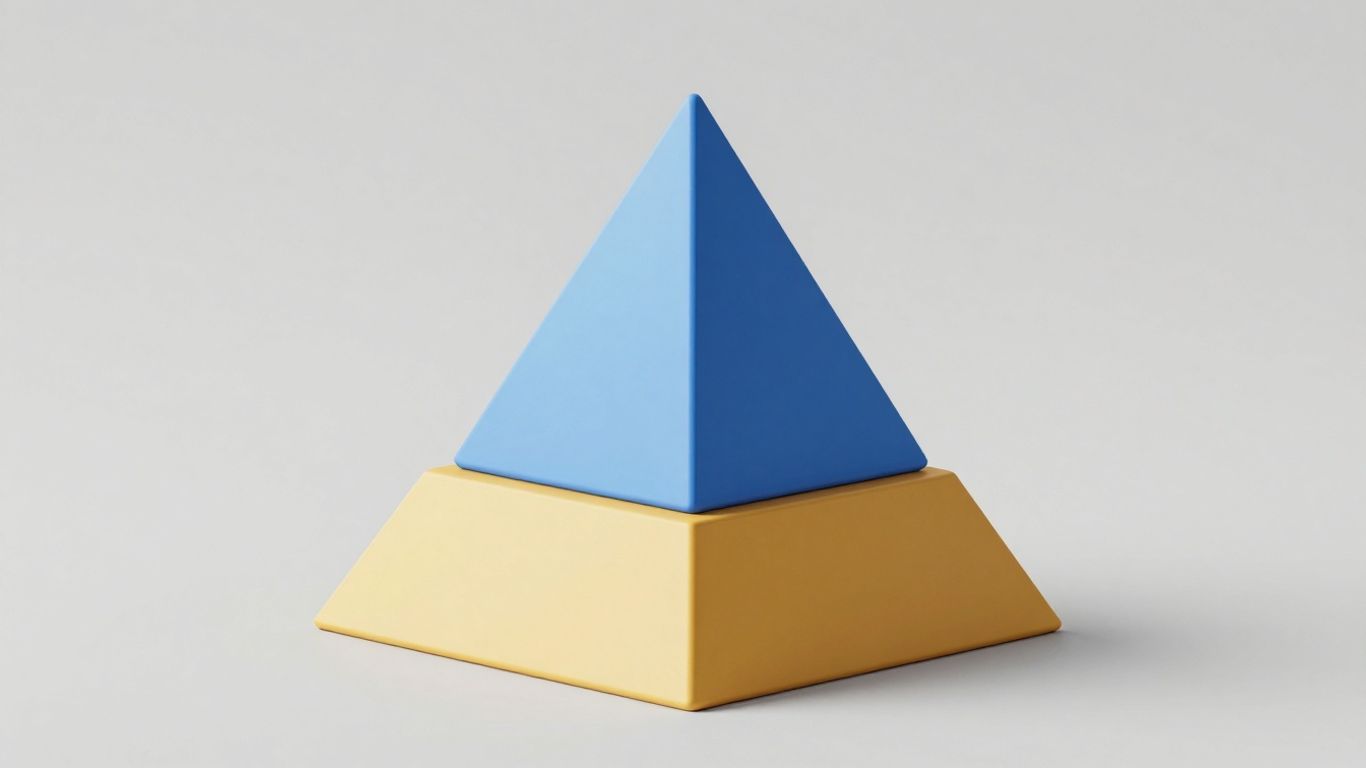 Drei Säulen der Nachhaltigkeit Pyramidenmodell