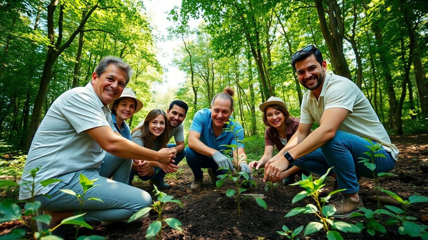 Celebrități implicându-se în acțiuni ecologice pozitive.