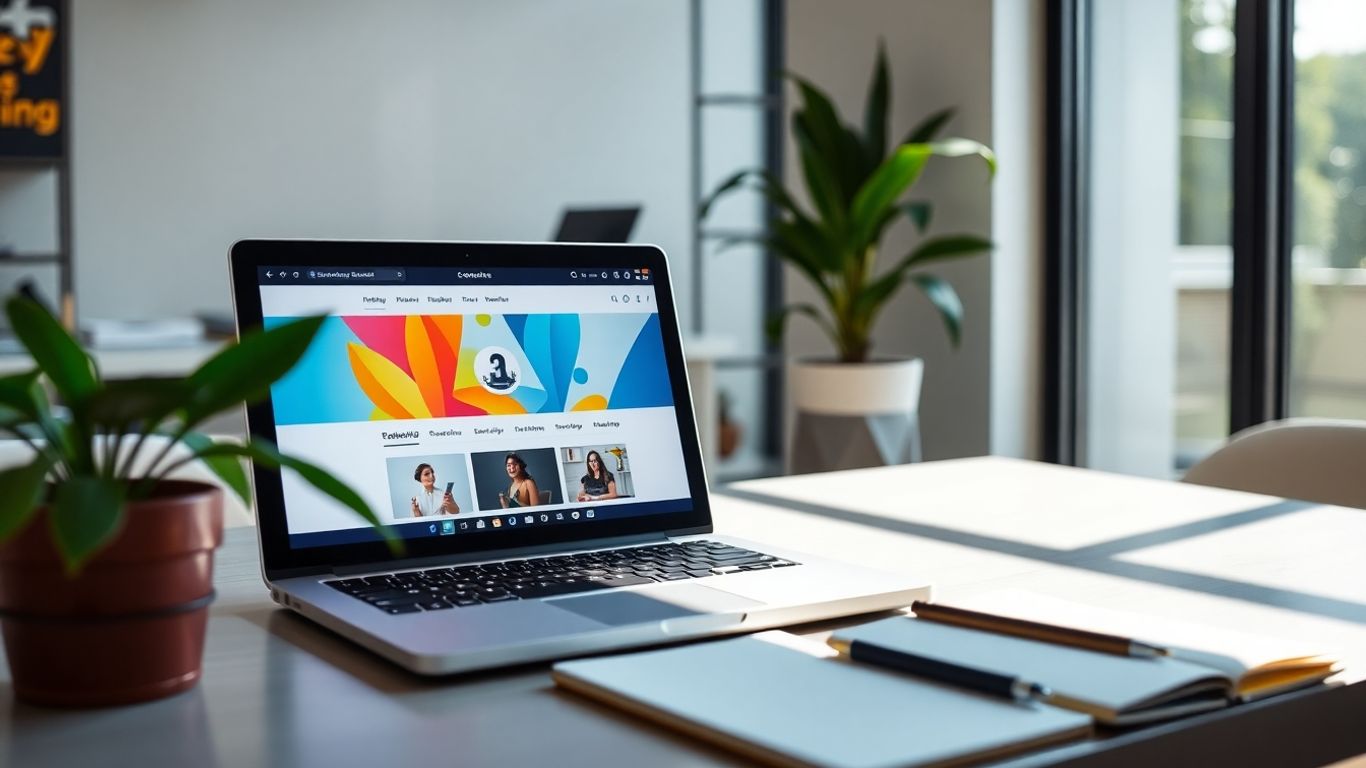 Cómo crear una tienda online que realmente venda Persona trabajando en una tienda online exitosa.