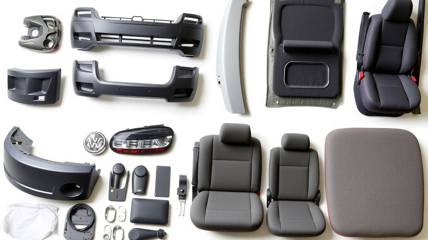 VW Multivan body and interior replacement parts